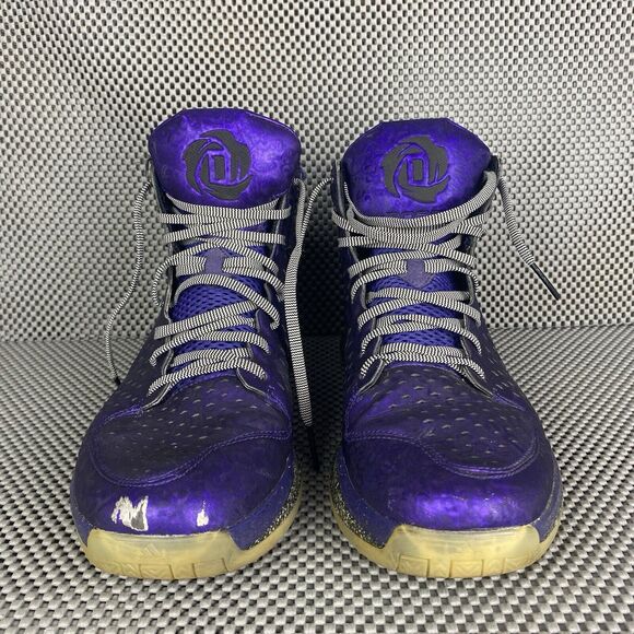 Adidas D Rose 3 \'Night Before Christmas Basketball Shoes Mens Size 10 Purple main image 12